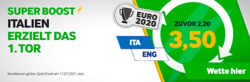 Italien England Super Boost