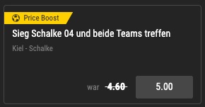 Kiel Schalke Quoten boost Bwin