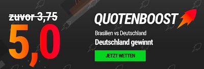 Deutschland Brasilien Neobet Quotenboost