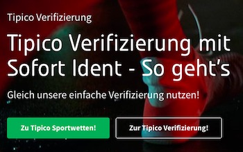 Sofort Ident Verifizierung Tipico