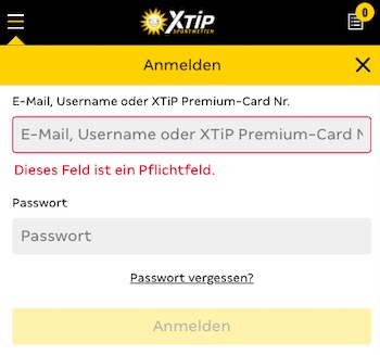 XTiP Login