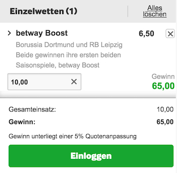 betway boost bundesliga