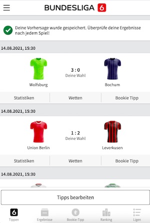 Tipico Bundesliga6 Tippspiel