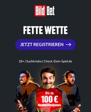 BildBet Fette Wette 100 Euro