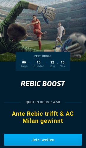 Mybet Sampdoria Milan Boost