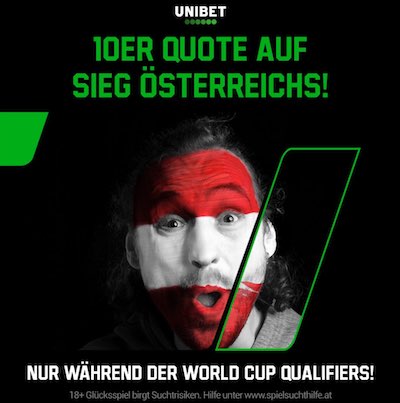 Unibet Österreich Quote 10 vs Moldawien