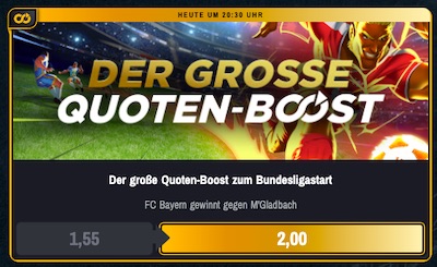 Großer Bayern Quotenboost Winamax