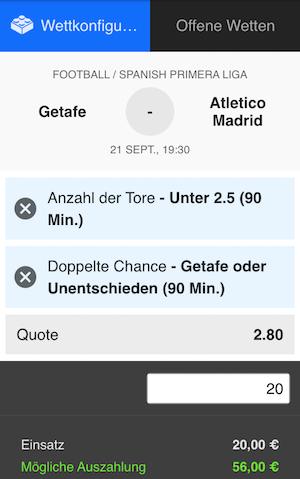 Jackone La Liga Wett Tipp