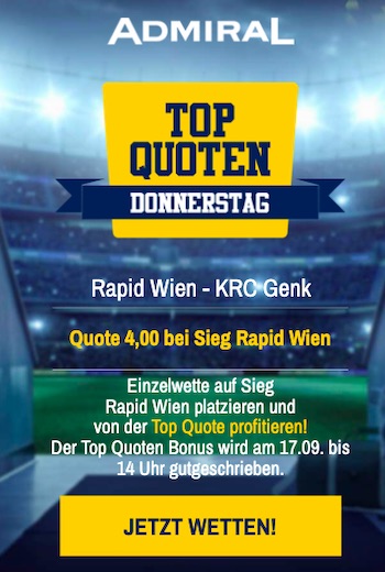 Rapid Genk Quoten Admiral.at