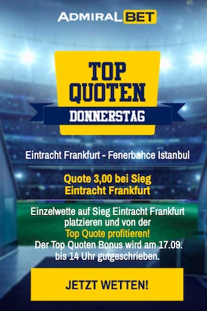 Frankfurt Fenerbahce Quoten Admiralbet