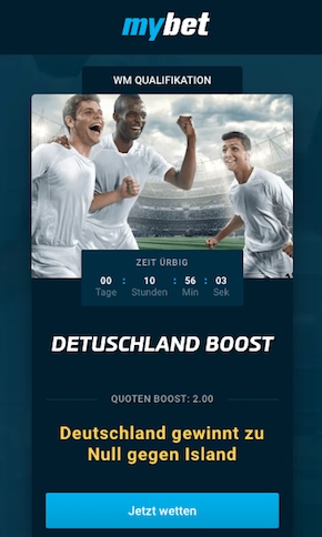 mybet deutschland boost wm quali