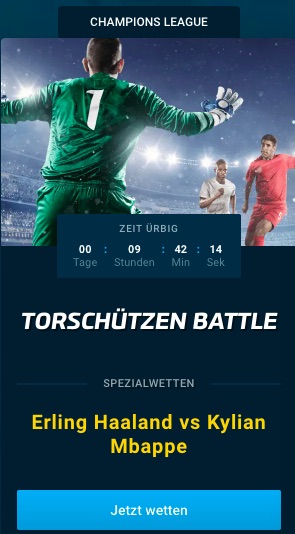 Torschützen Battle Haaland Mbappe Mybet