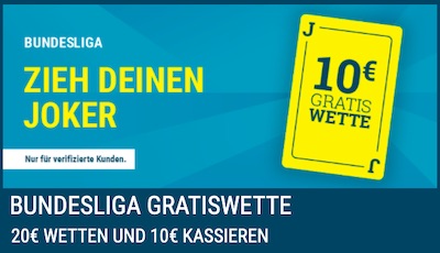 10€ Bundesliga Joker Sportwetten.de