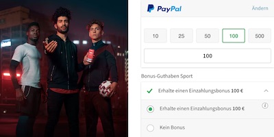 Tipico 100 Euro Einzahlungsbonus