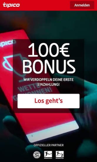 100€ Tipico Bonus