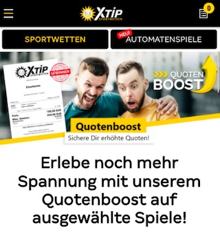 XTiP Champions League Quotenboosts