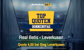 Admiralbet Top Quoten Donnerstag Leverkusen