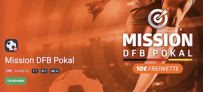 Betano 10€ gratis DFB Pokal