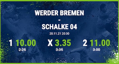 Bet at Home Werder Schalke Quoten