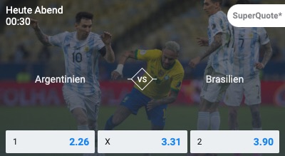 Argentinien Brasilien Quoten Betano