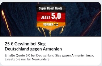 Armenien Deutschland Super Boost Bildbet