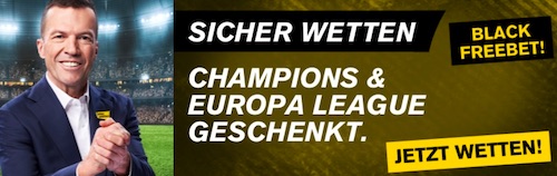 Black FreeBet 2021 Interwetten