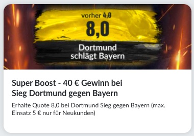 Bildbet Dortmund Bayern Boost