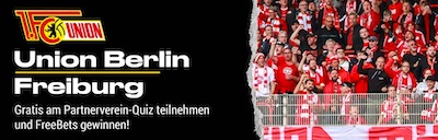 Union Berlin SC Freiburg Quiz bei bwin