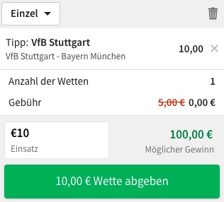 Stuttgart Bayern Quoten Tipico
