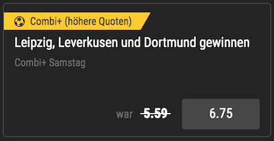 Bwin Kombi Boost Bundesliga runde 18