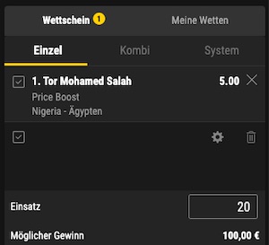 Nigeria Ägypten Salah Quote bwin