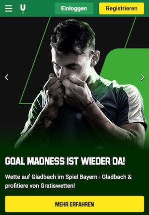Unibet Bayern Gladbach Goal Madness