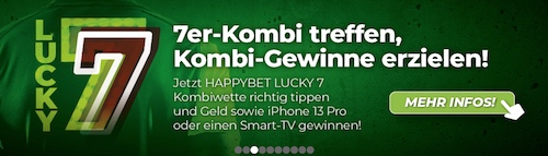 Happybet Lucky 7 Aktion Erklärung