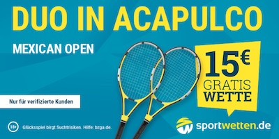 ATP Acapulco Sportwetten.de Promo