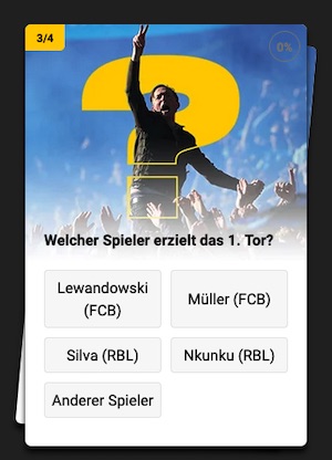 Bwin Bayern Leipzig Quizfrage