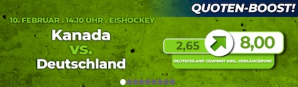 Kanada Deutschland Quotenboost Happybet