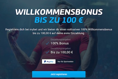 Mybet 100€ Bonus