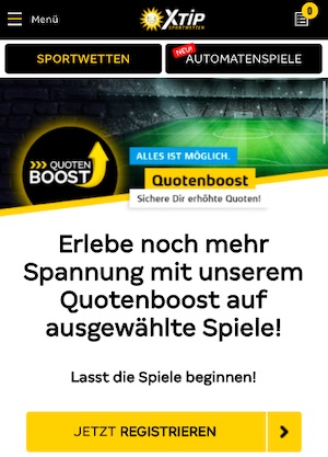 XTiP Quotenboost Champions League