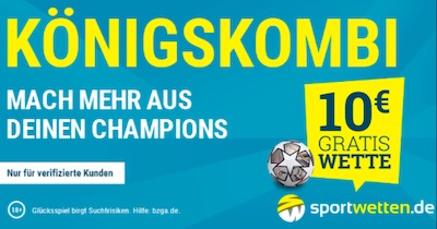 Sportwetten.de Königskombi CL