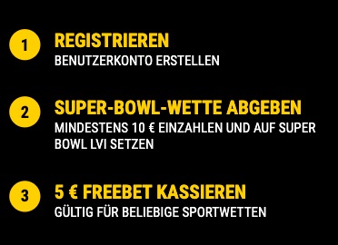 Super Bowl FreeBet 2022 bwin