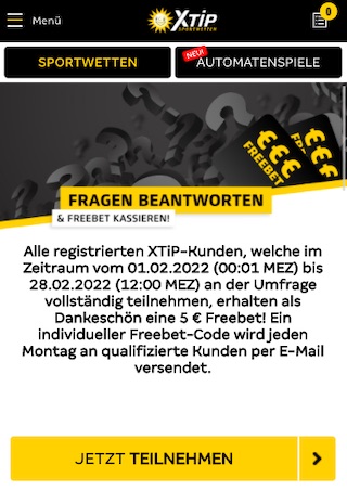 XTiP Marktforschung FreeBet