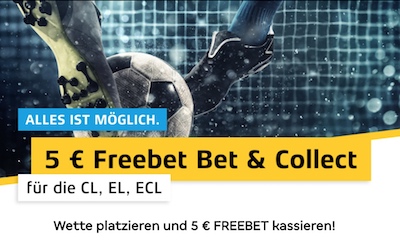 Merkur Sports Bet and Collect Freebet
