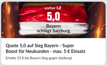 BildBet Bayern Super Boost vs Salzburg