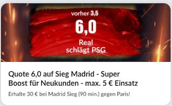 bildbet quoten boost real madrid psg