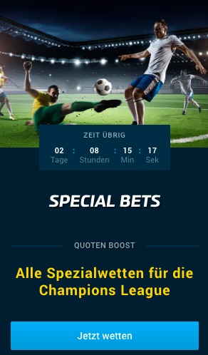 Champions League Achtelfinale Aktionen bei MyBet