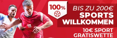 Tipbet 200€ Willkommensbonus