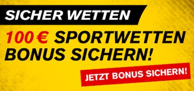 100€ Sportwetten Bonus bei Interwetten