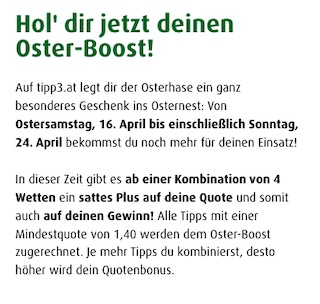 Oster Boost Tipp3 Aktion