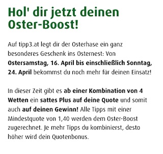 Oster Boost Tipp3 Aktion