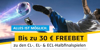 Merkur Sports 30€ FreeBet
